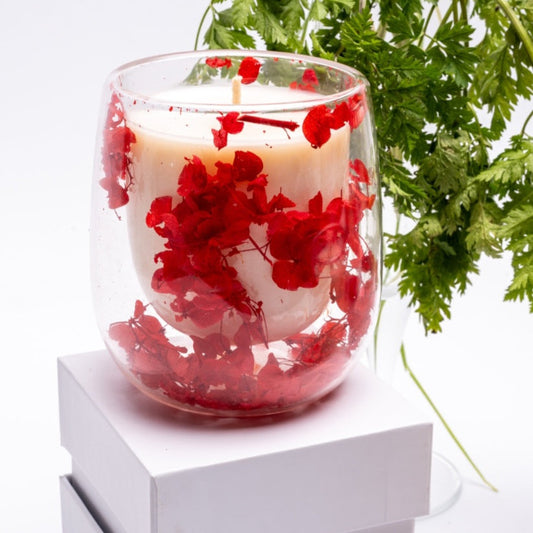 Peony Blush Botanical Soy Candle 180g